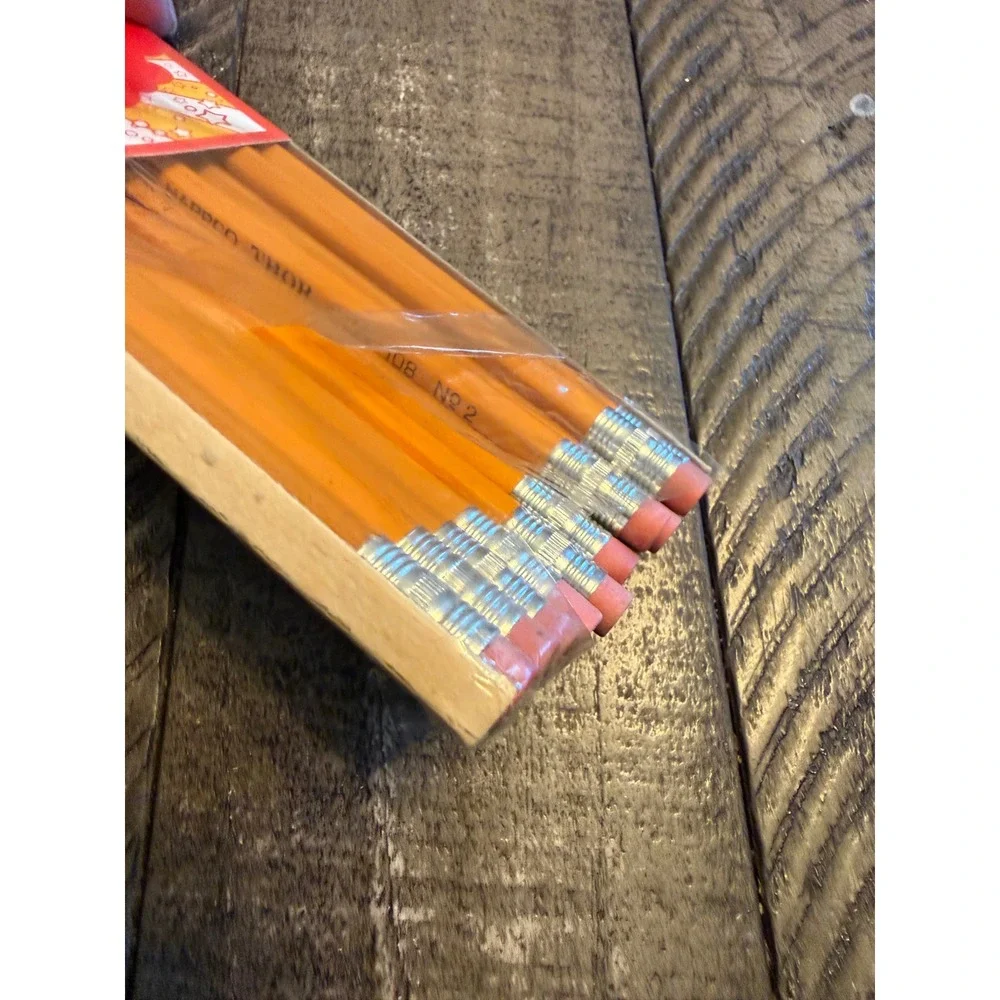 National Pen & Pencil Co Select Cedar Pencils 10 Pack Yellow Vintage No 2